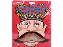 Bigote DISFRAZZES Bigote Adhesivo Estilo Rey
