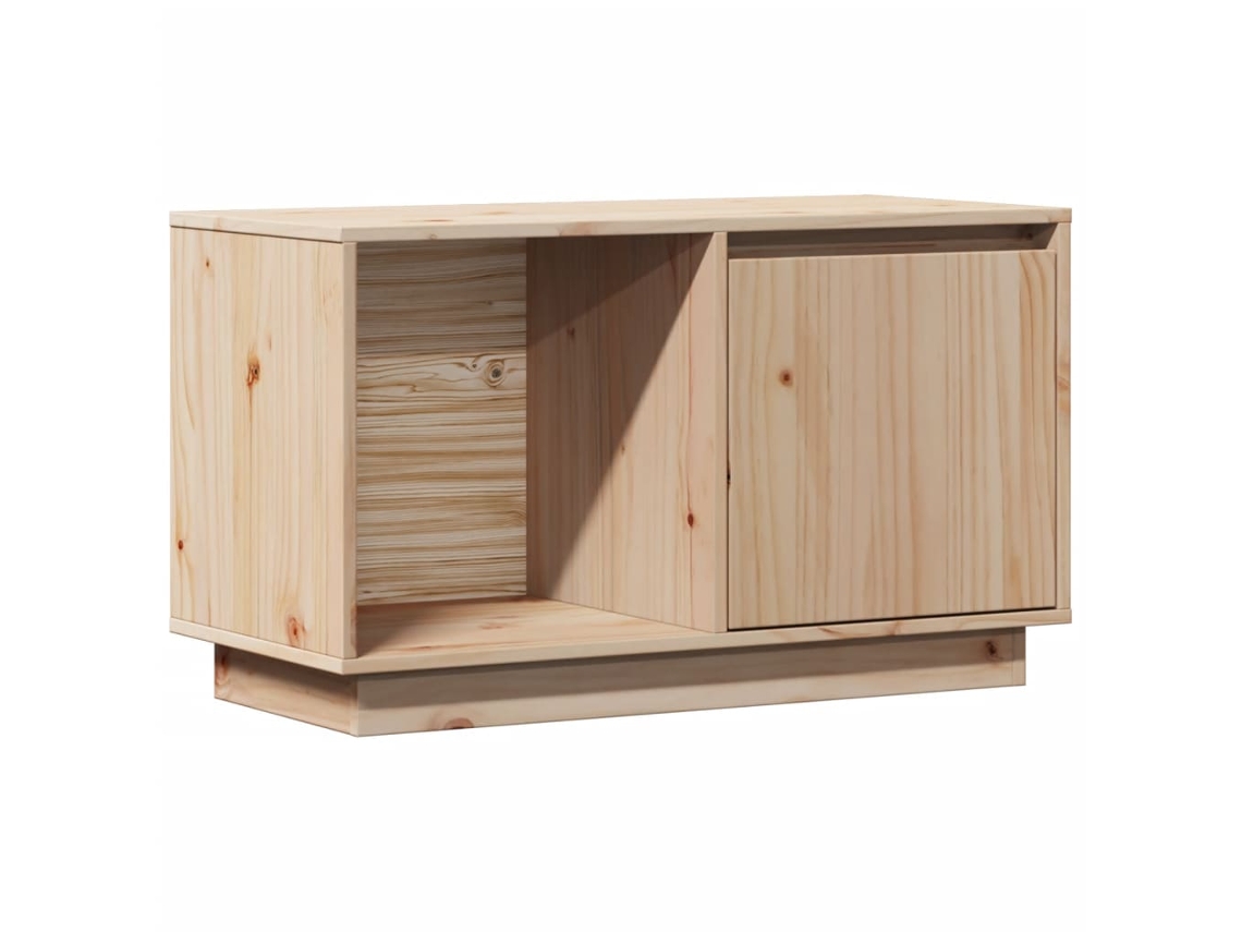 Mueble TV 74x35x44 cm Madera Pino Macizo MAISON EXCLUSIVE