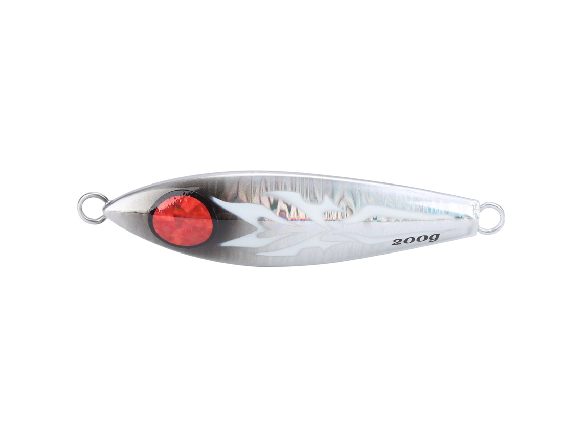 Cebo Artificial De Placa De Hierro Luminoso Slow Shake 200g Para Pesca Marina Accesorio De Pesca