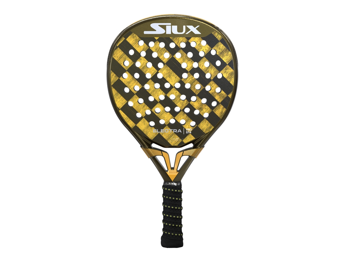 Pala de pádel híbrida profesional SIUX Electra Stupa Pro ST4. SIUX Padel