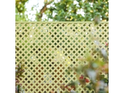 Celosía Fija Pvc Marfil 18 Mm Nortene