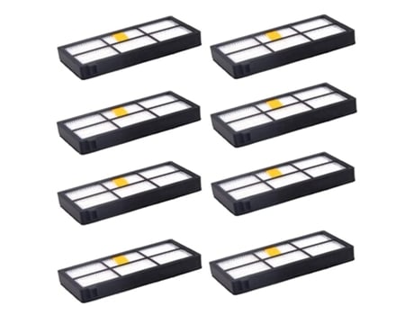 8 paquetes de filtros Hepa de repuesto para Irobot Roomba serie 800 900, accesorios de piezas 805 860 870, aspiradoras