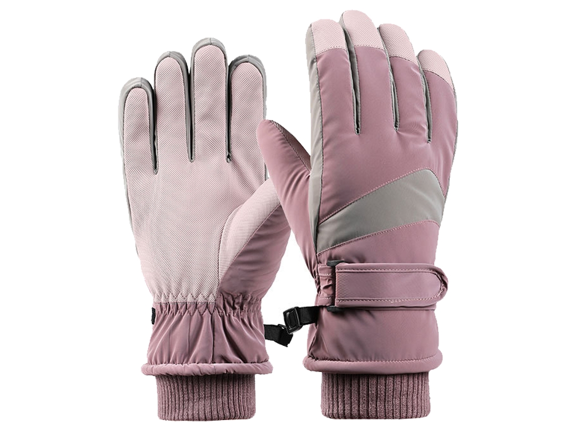 Guantes térmicos de invierno impermeables y cortavientos, guantes de esquí y de trabajo con pantalla táctil