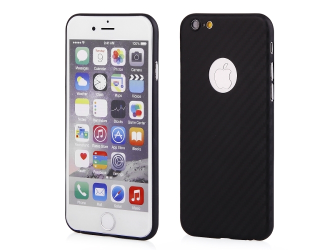 Funda iPhone 6 Plus Carbono Negro