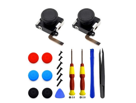 Kit de reparación de repuestos para piezas de Nintendo Switch/Lite 19 partes