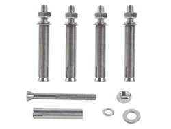2026altiro-pernos De Expansión Hexagonales M8x60mm De Acero Inoxidable 304 Para Fijación En Hormigón, 6 Unidades