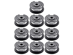 10 Carretes Tle-03 Para Cortacésped Einhell Ge-ct 18 28 Li Tc Ge-ct 18 28 Li, Carrete De Alambre De Nailon Para Desbroce.