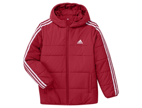 Casacos ADIDAS SPORTSWEAR Jaqueta 3 Stripes Pad Vermelho 4-5 Years