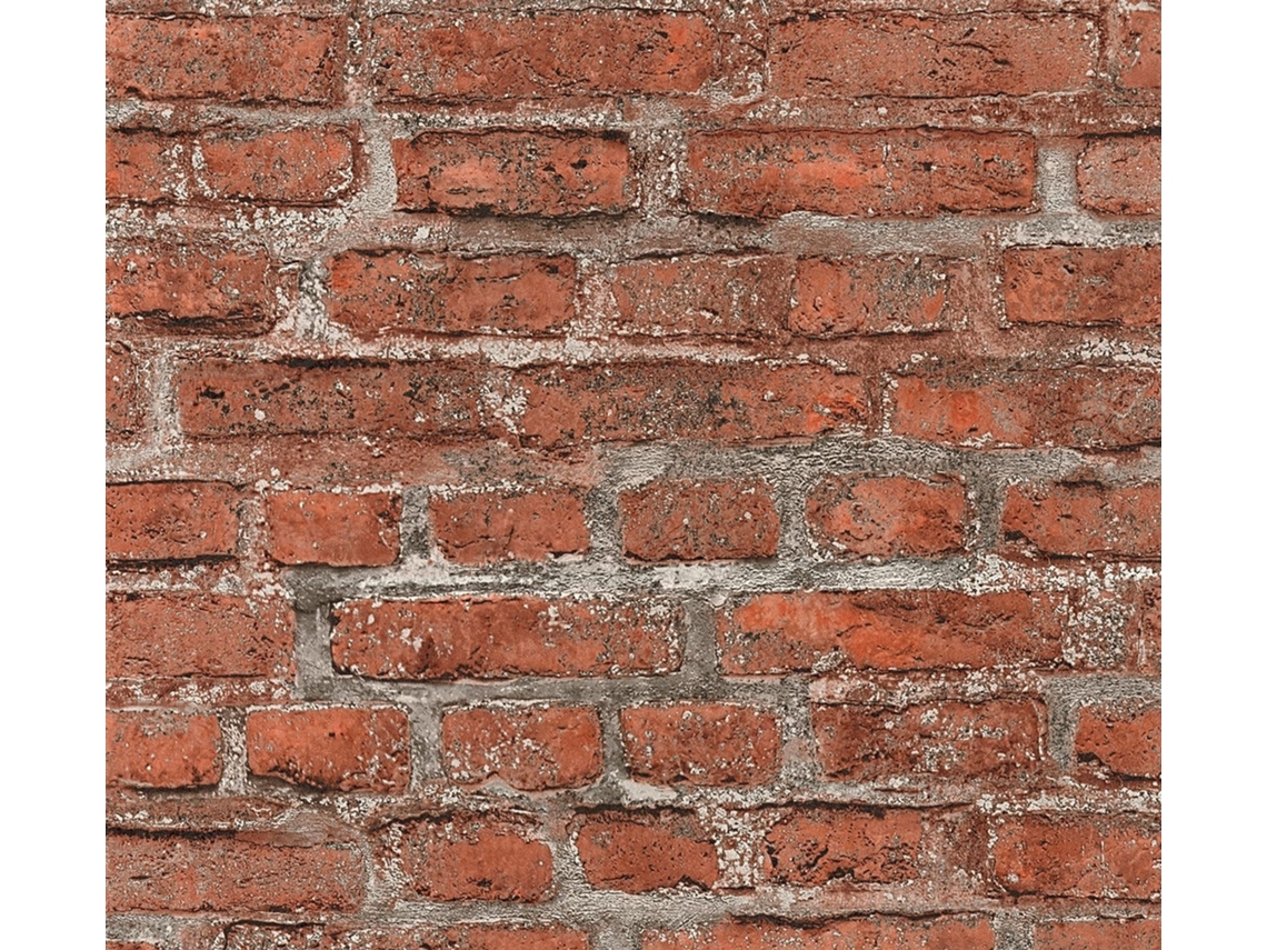 Papel de Pared A.S. CRÉATION (53 cm x 10,05 m - Tejido - Marrón)