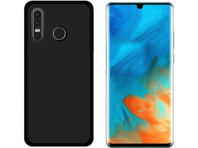 Carcasa Huawei P30 Lite WEPHONE ACCESORIOS Silicona Negro