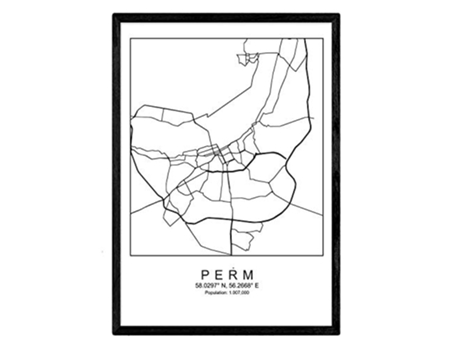 Lámina NACNIC Mapa Perm (A3)