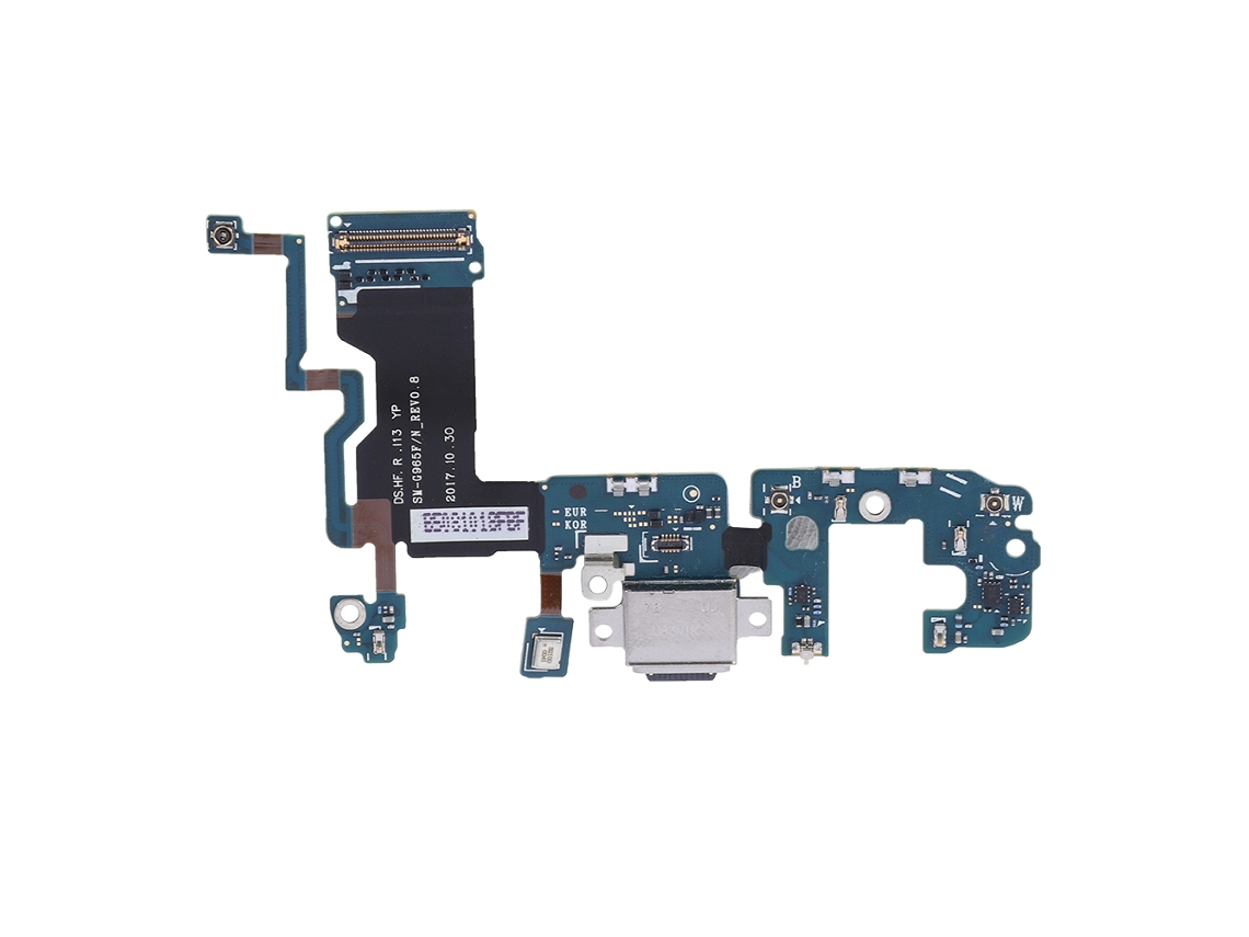 Cable De Enchufe De Cola (conexión Del Puerto De Carga Usb) Para Samsung S9 Pivs G965 F/u G965f