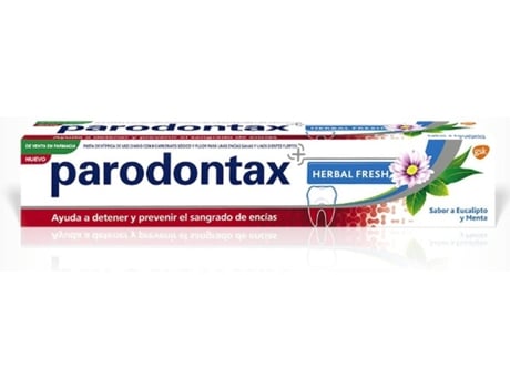 Pasta de Dientes PARODONTAX Herbal Extra Fresh (75 ml)