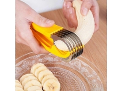1 Cortador de plátanos, rebanador de frutas y verduras