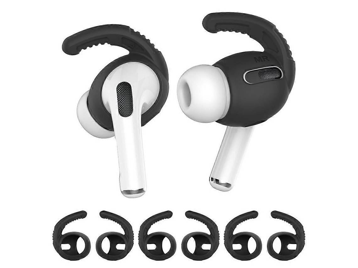 Ahastyle PT 100 - Funda antideslizante para auriculares Apple Airpods Pro (3 pares, silicona, antipérdida) Rosewell