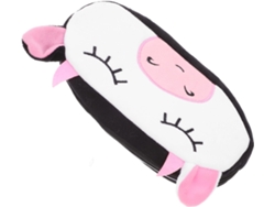Estuche para lápices Slowmoose con cremallera, de peluche de vaca adorable, soporte para lápices kawaii.