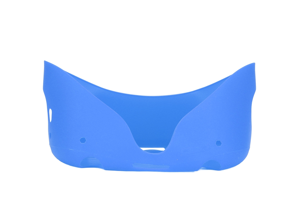 Capa De Silicone Protetora Anti-risco E Anti-choque Para Óculos Vr Oculus Quest 2 Azul