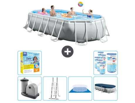 Piscina Tubular INTEX 26796GN-CB47 (13365 L - 274x122cm)