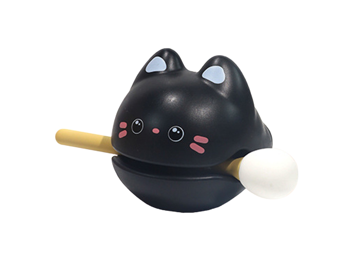 Pez De Madera Con Baqueta, Pequeño Juguete De Tambor Zen Para Aliviar El Estrés De Los Gatos