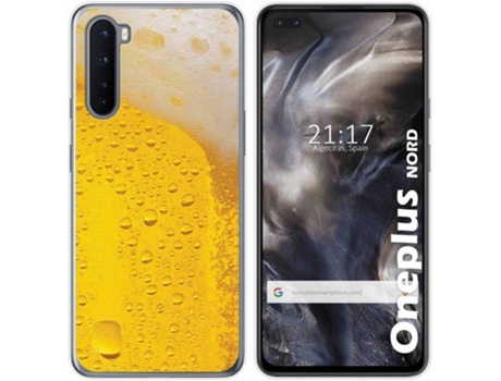 Carcasa OnePlus Nord TUMUNDOSMARTPHONE Cerveza Multicolor