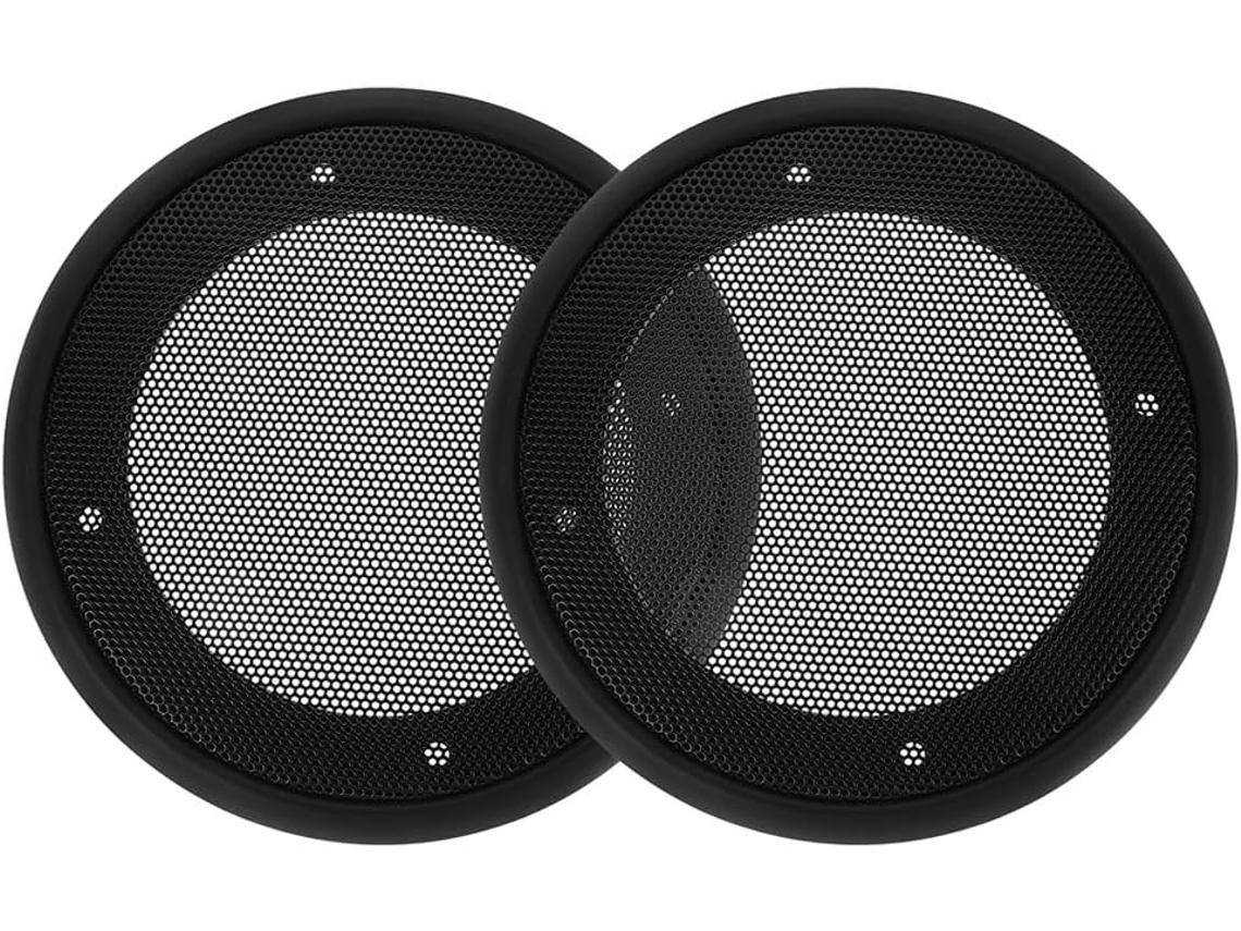 Juego De Protección De 2 Piezas Para Subwoofer De Altavoces De Coche De Metal - Negro