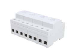 Protector contra sobretensiones de 4 polos con disyuntor, protección contra rayos, 385 V CA, para uso doméstico (12,5 kA)