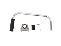 Mango para desbrozadora con extensión y agarre cómodo, acero inoxidable, para 26 mm/28 mm con MARCA