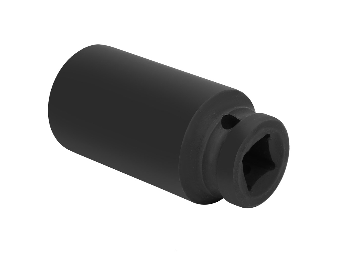 Mango De Impacto Profundo Métrico 27mm 1/2 Pulgada 6 Puntos Para Neumática Hexagonal Socket
