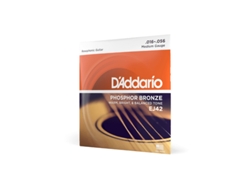 D'ADDARIO ej42 16-56 medium resophonic, phosphor bronze