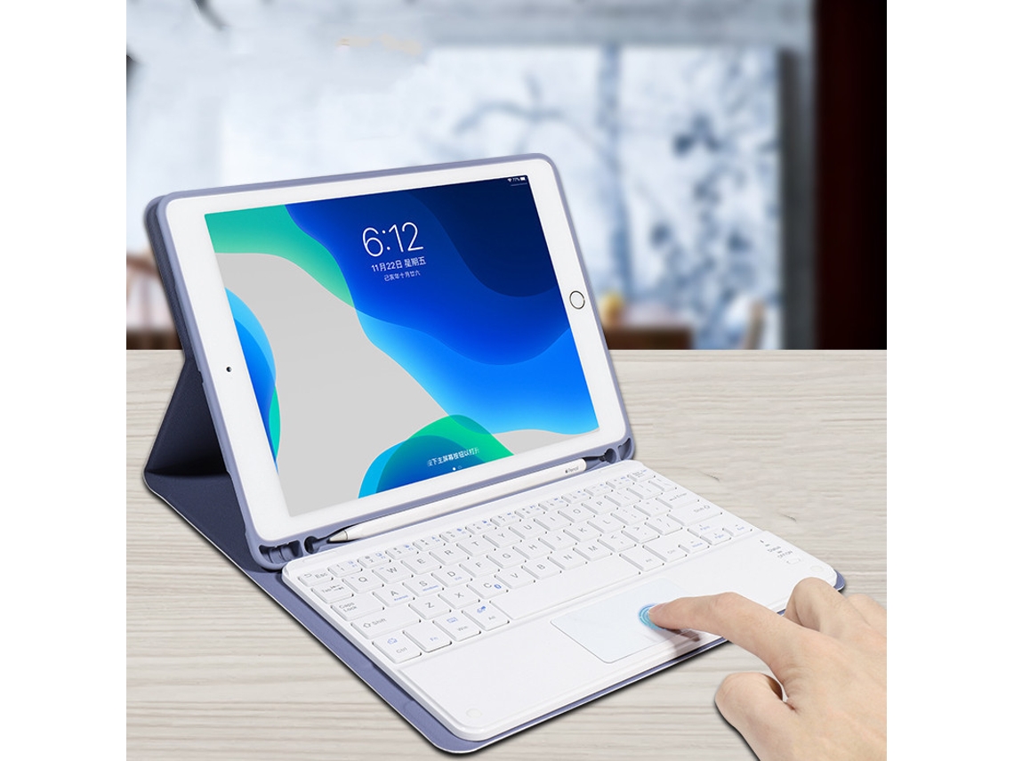 Aplicable a la funda protectora morada + táctil blanca - iPad Pro 11 (2024) M4