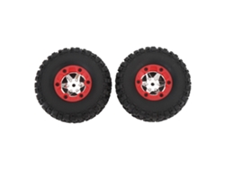 Neumáticos Para Ruedas Rc, 2 Unidades, 12428 C.0817, De Goma Ligera Para Coches De Control Remoto Wltoys 124006 12423 12427