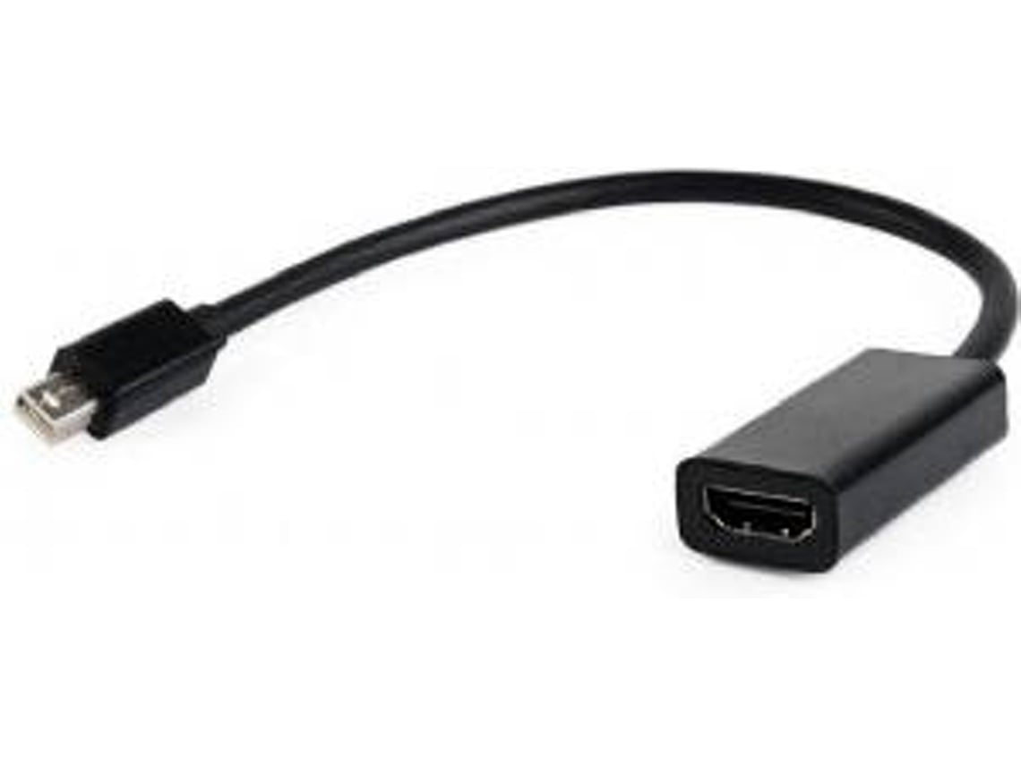Adaptador HDMI Mini DisplayPort HALINUIA MDPM HDMI 02 (Negro)