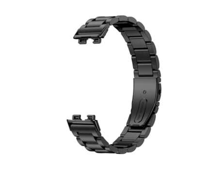 Correa de reloj de acero inoxidable para Huawei Band 8/8NFC/9/9NFC negra