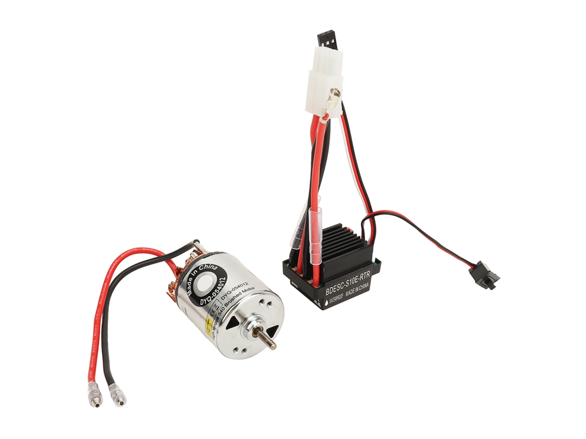 Kit Motor De Escova 540 E Esc 320a Para Carro Rc Traxxas 7.4v 29t Controle Preciso Desempenho Potente
