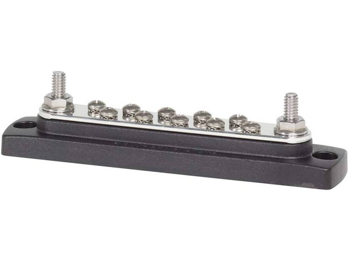 Isolador BLUE SEA Common 150A Busbar Negro