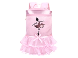 Mochila De Satén Estilo Bailarina Para Niñas Con Lentejuelas, Bolso De Hombro Rosa