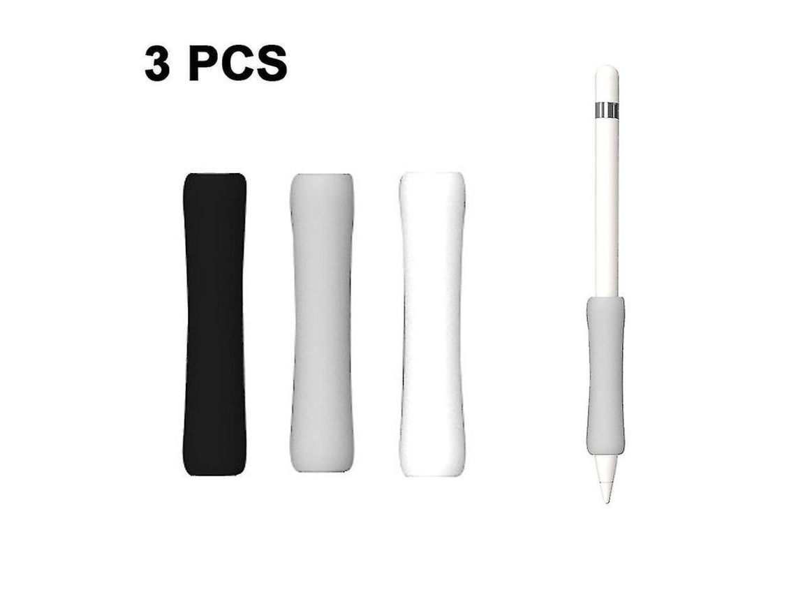 2026-3 Fundas De Silicona Premium Ergonómicas Para Apple Pencil 1/2, Anti-polvo Y Fijación Segura, 3 Diseños