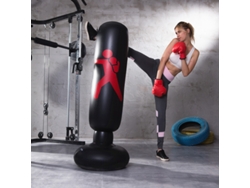Saco de boxeo inflable Eifson de 160 cm (negro)