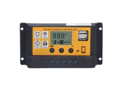 Controlador De Carga Solar Inteligente 12v 24v 30a Regulador De Batería Panel Solar Equipo De Control Automático