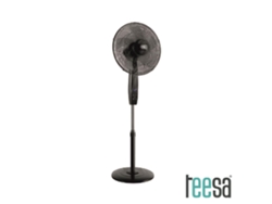 Ventilador de pie Teesa Ø40cm con mando a distancia y temporizador