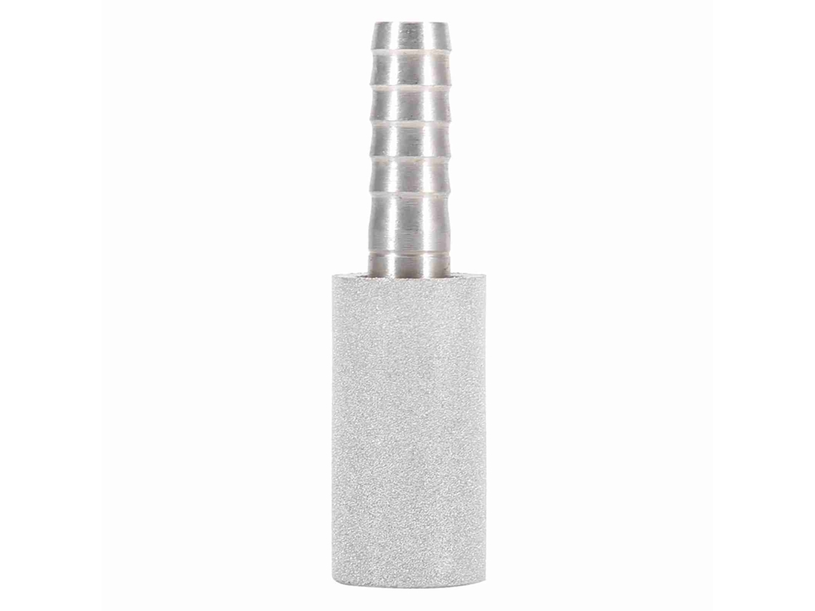 Piedra difusora de acero inoxidable para la aireación y carbonatación de cerveza, 2 micras.