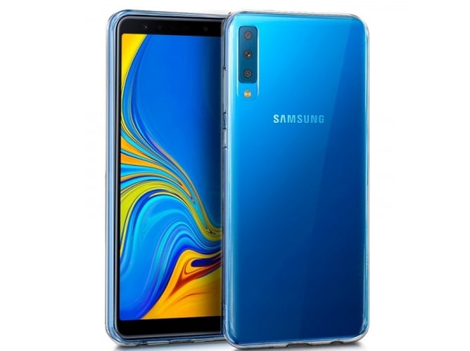 Carcasa Samsung Galaxy A7 2018 COOL Gel Transparente