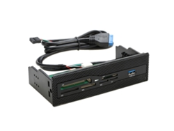 Lector de tarjetas Media Dashboard Usb 3.0 Panel frontal M2.mso Sd Ms.xd Cf para computadora ALLINLESS
