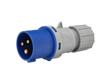 Clavija / enchufe industrial monofasico 16 a. / 220 v.