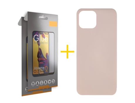 Conjunto de Protectores de Pantalla para iPhone 11 Pro Max GANDY Beige (2un)