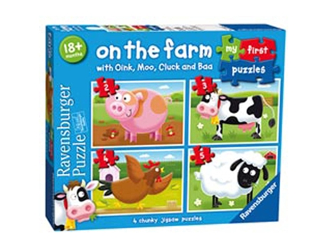 Mi Primer Puzle Granja de Animales
