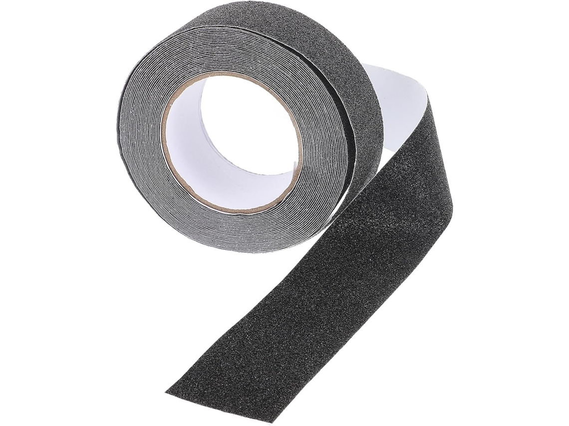 Cinta Adhesiva Negra Para Carreteras De 5 Cm X 10 M, Asfalto Sólido, Autoadhesiva, Para Maquetas.