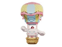 Baok-Abs Bloques de construcción 3D de plástico con diseño de perro, mini juguete para niños y niñas 6049