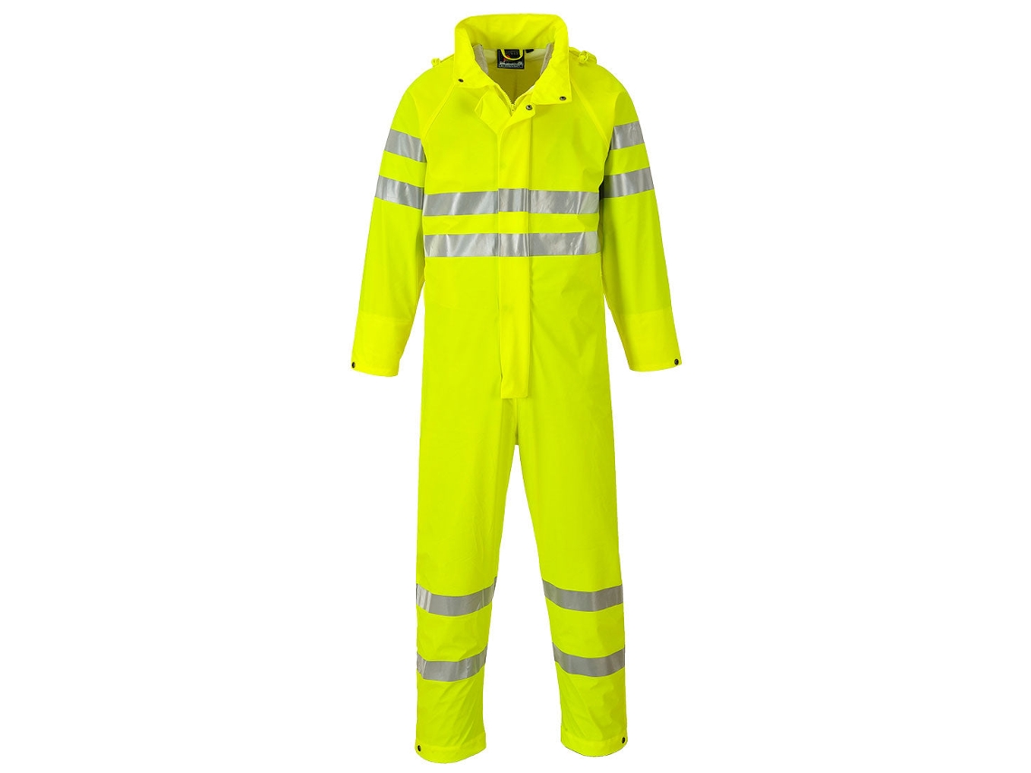 Mono De Alta Visibilidad Sealtex Ultra Rain Amarillo / Xl