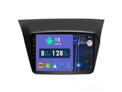 Coche Radio Android Auto Autoradio 8GB RAM 128G ROM CarPlay Navegación GPS Pantalla Táctil RoverOne para Mitsubishi Pajero Sport 2 L200 Triton 2008 - 2016 